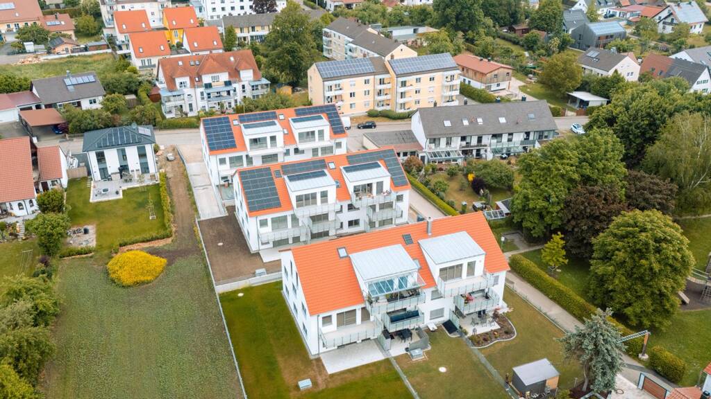 Wohnung zum Kauf - Erstbezug provisionsfrei als Kapitalanlage geeignet 585.000 € 4 Zimmer 120,7 m² Am Erasmusfeld 11 Wertingen 86637
