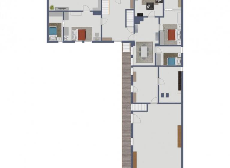 Haus zum Kauf 69.000 € 19 Zimmer 546,6 m² 993 m² Grundstück Großer Markt 12 Jeßnitz Raguhn-Jeßnitz 06800