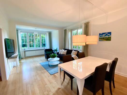 Terrassenwohnung zur Miete 3.000 € 4 Zimmer 90 m² Geschoss EG/2 frei ab sofort Georg-Bonne-Straße 53 Nienstedten Hamburg 22609