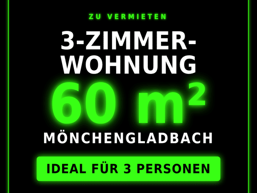 Wohnung zur Miete 620 € 3 Zimmer 60 m² 2. Geschoss frei ab sofort Marktfeldstraße 138 Windberg Nord 41063