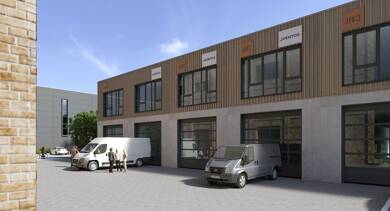 Lagerhalle zur Miete provisionsfrei 364 m² Lagerfläche teilbar ab 364 m² Steinzeugstraße 14-48a Friedrichsfeld - West Mannheim 68229