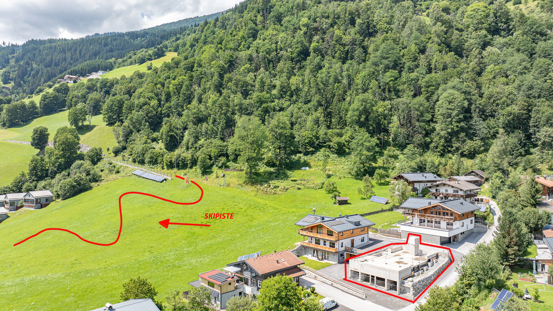 Villa zum Kauf 895.000 € 7 Zimmer 245,4 m²<br/>Wohnfläche 489 m²<br/>Grundstück Bramberg am Wildkogel 5733