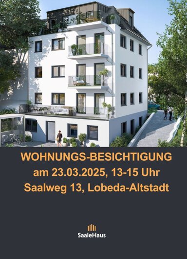 Wohnung zum Kauf provisionsfrei 449.000 € 4 Zimmer 89 m² 1. Geschoss Lobeda Jena 07747