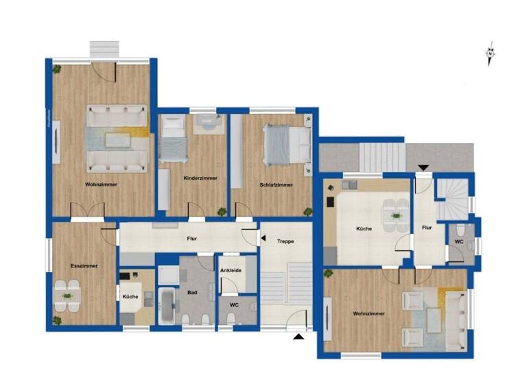 Mehrfamilienhaus zum Kauf 355.000 € 13 Zimmer 352,6 m² 1.856 m² Grundstück Poppenhausen 97490