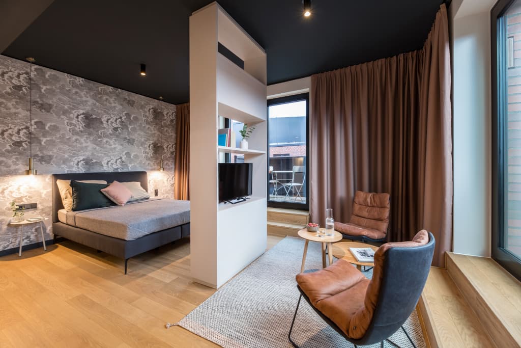 Wohnung zur Miete Wohnen auf Zeit 2.970 € 1 Zimmer 37 m²<br/>Wohnfläche 10.01.2025<br/>Verfügbarkeit Am Sandtorkai HafenCity Hamburg 20457