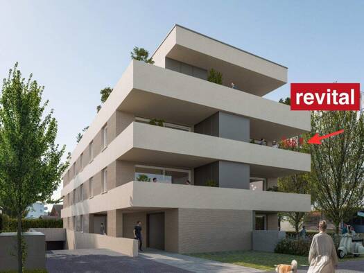 Terrassenwohnung zum Kauf - Erstbezug 559.000 € 3 Zimmer 69 m² 2. Geschoss Widum 32 Lustenau 6890