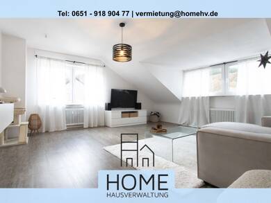 Studio zur Miete 595 € 4 Zimmer 90 m² Dachgeschoss, 3. Geschoss frei ab sofort Waldrach 54320