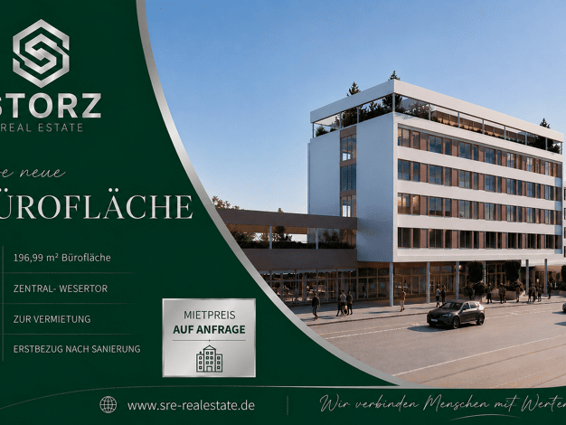 Büro zur Miete provisionsfrei Wesertor Wesertor 34117