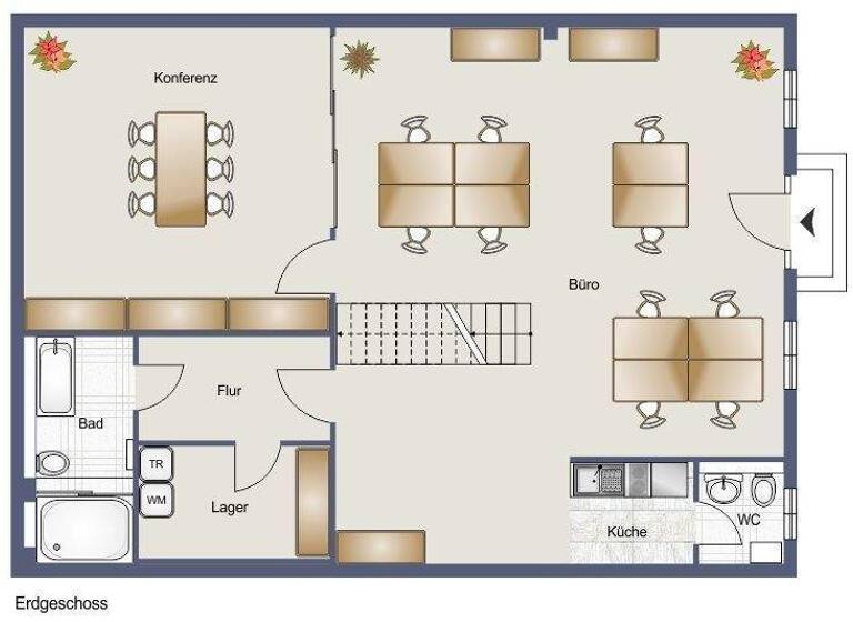 Bürofläche zur Miete 2.440 € 157 m² Bürofläche Sindlingen Frankfurt am Main / Sindlingen 65931