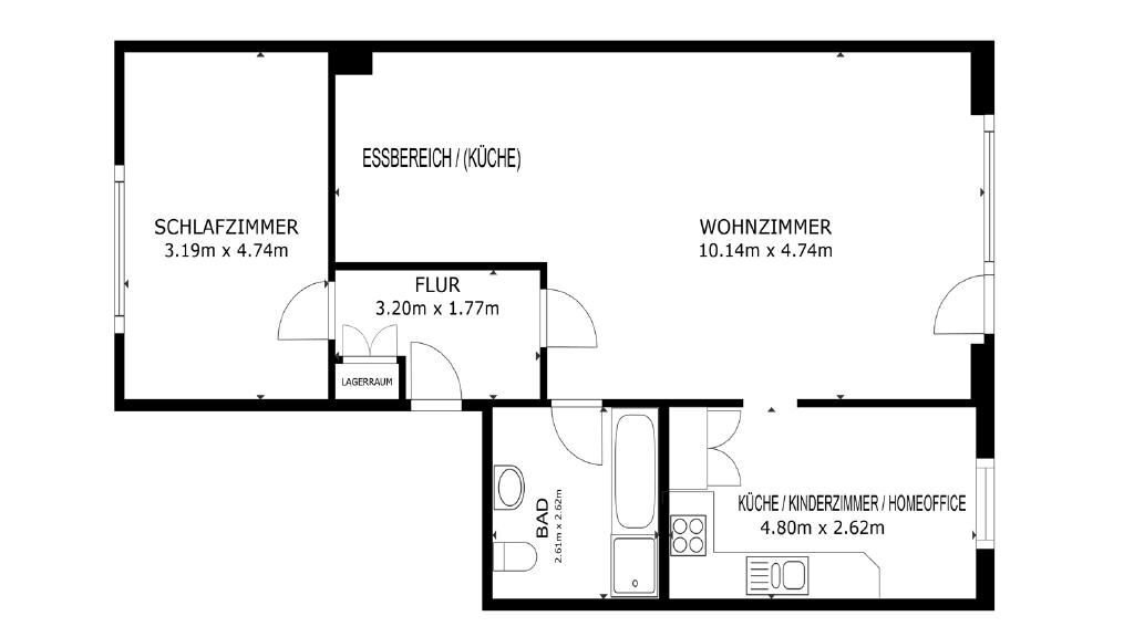 Wohnung zum Kauf 245.000 € 3 Zimmer 84 m²<br/>Wohnfläche Balkhausen Kerpen 50169