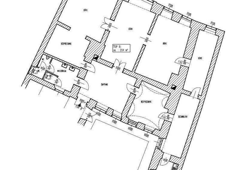 Büro zur Miete 18 € 5 Zimmer Wollzeile Wien 1010