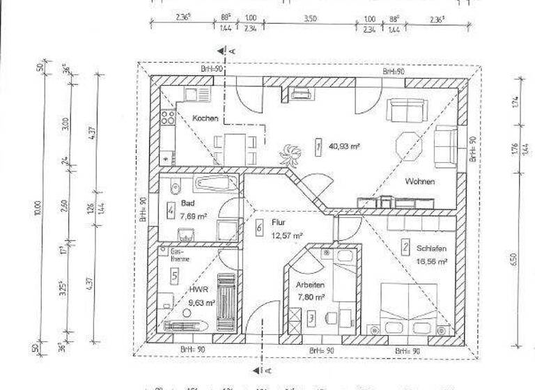Bungalow zum Kauf 290.000 € 3 Zimmer 97 m² 450 m² Grundstück frei ab 01.09.2026 Wittstock Wittstock/Dosse 16909