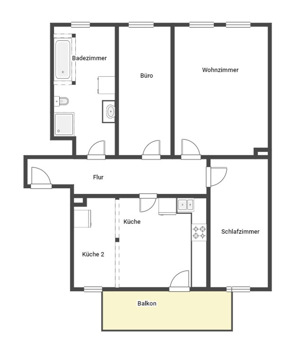 Immobilie zum Kauf als Kapitalanlage geeignet 79.900 € 3 Zimmer 85 m²<br/>Fläche Hilbersdorf 151 Chemnitz 09131