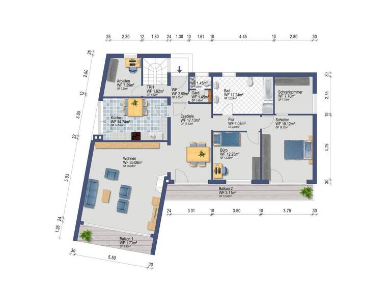Einfamilienhaus zum Kauf 679.000 € 7 Zimmer 215,1 m² 941 m² Grundstück Eisenberg Eisenberg (Pfalz) 67304