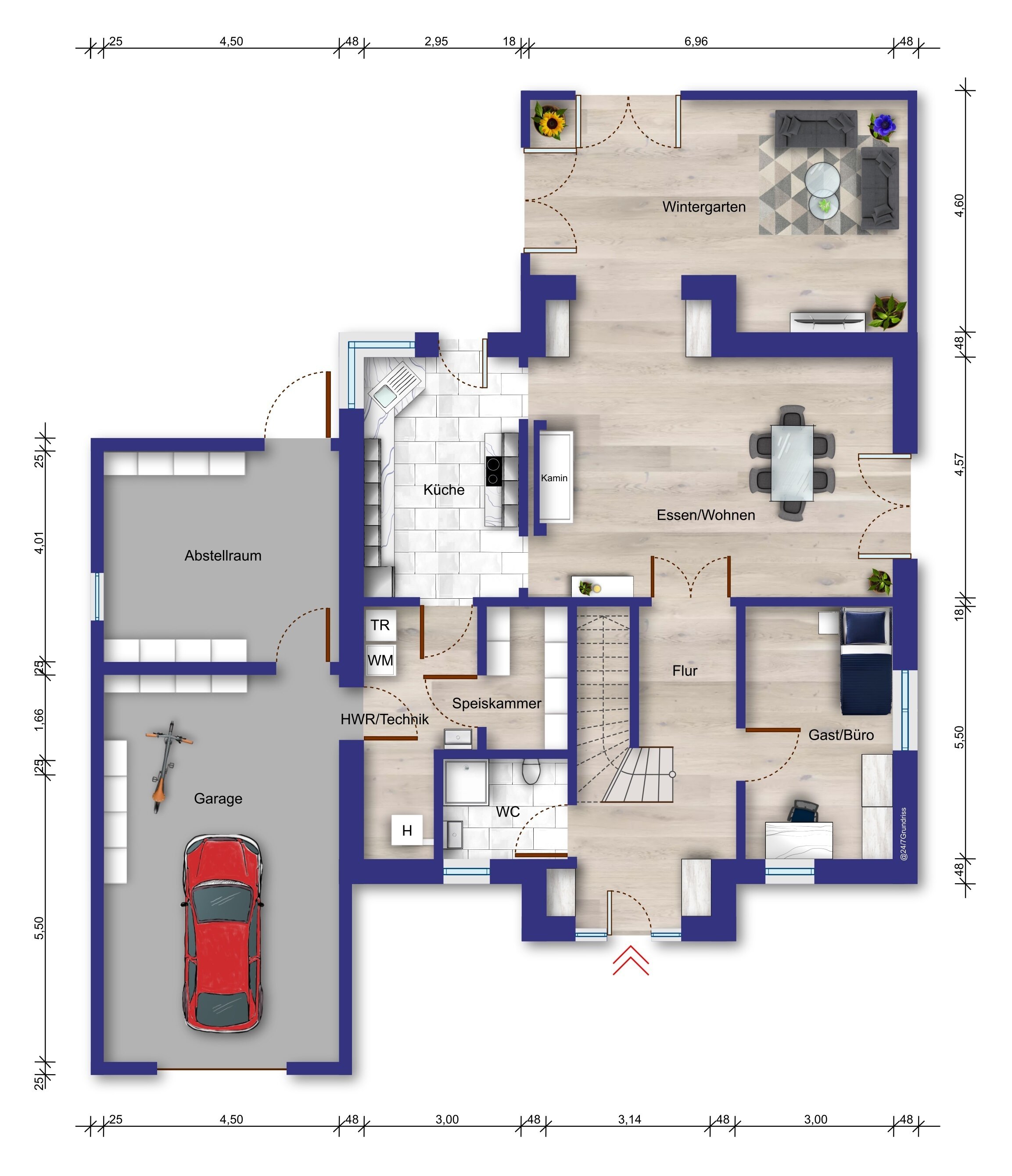 Haus zum Kauf 599.000 € 5 Zimmer 243 m²<br/>Wohnfläche 1.500 m²<br/>Grundstück Söhlingen Hemslingen 27386