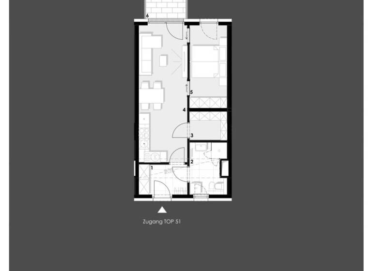 Wohnung zum Kauf - Erstbezug 462.400 € 2 Zimmer 45,3 m² Wien 1020