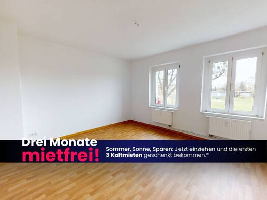 Wohnung zur Miete 399 € 3 Zimmer 66 m² EG frei ab 01.08.2026 Waldstr. 21 Lutherstadt Wittenberg 06886