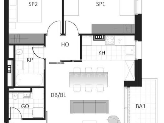 Wohnung zum Kauf - Erstbezug 240.768 € 3 Zimmer 72 m² 3. Geschoss Delnice 51300