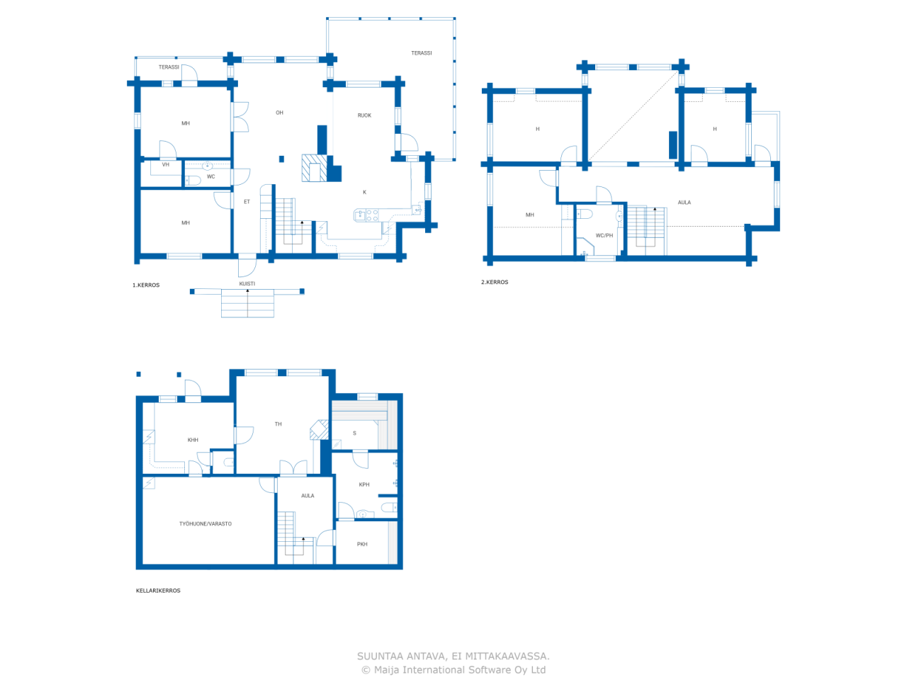 Einfamilienhaus zum Kauf 265.000 € 8 Zimmer 305 m²<br/>Wohnfläche 9.990 m²<br/>Grundstück Paakkolantie 799 Tervola 95325