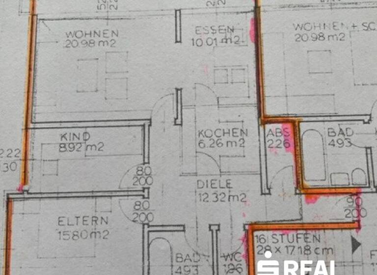 Wohnung zum Kauf 365.000 € 3,5 Zimmer 83 m² 5. Geschoss Sulz 6832