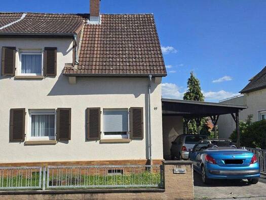 Doppelhaushälfte zum Kauf provisionsfrei 295.000 € 4 Zimmer 97 m² 272 m² Grundstück Bruchsal 76646