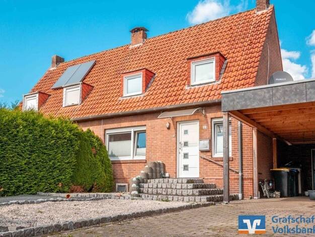 Doppelhaushälfte zum Kauf 159.000 € 3 Zimmer 65 m² 287 m² Grundstück frei ab 01.01.2027 Neuenhaus Neuenhaus 49828