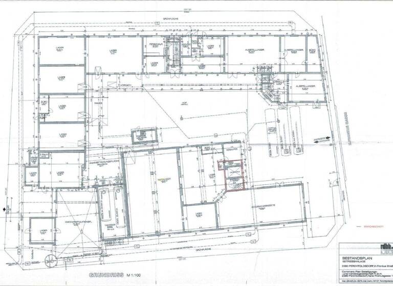 Halle/Industriefläche zum Kauf 3.699.000 € 2.419 m² Lagerfläche Perchtoldsdorf 2380
