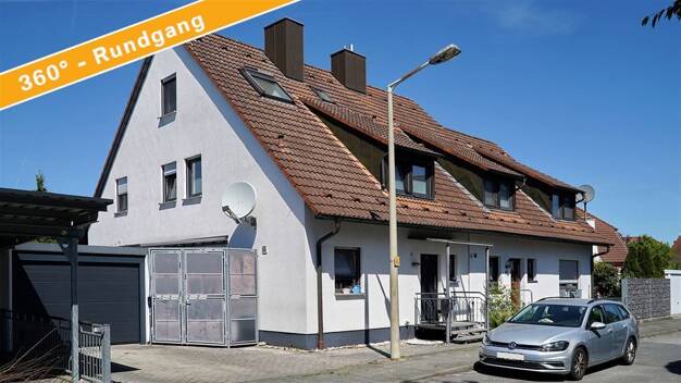 Doppelhaushälfte zum Kauf 625.000 € 4 Zimmer 138 m² 301 m² Grundstück frei ab 31.07.2025 Reichelsdorf Nürnberg 90453