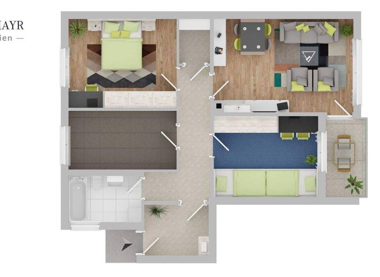 Wohnung zum Kauf 430.000 € 3 Zimmer 79 m² Ramersdorf-Perlach München 81735