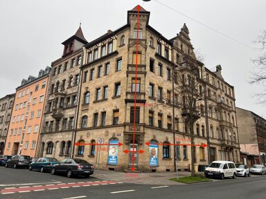 Rohdachboden zum Kauf provisionsfrei 59.900 € 100 m² 5. Geschoss Waldstr. 7 Südstadt 40 Fürth 90763