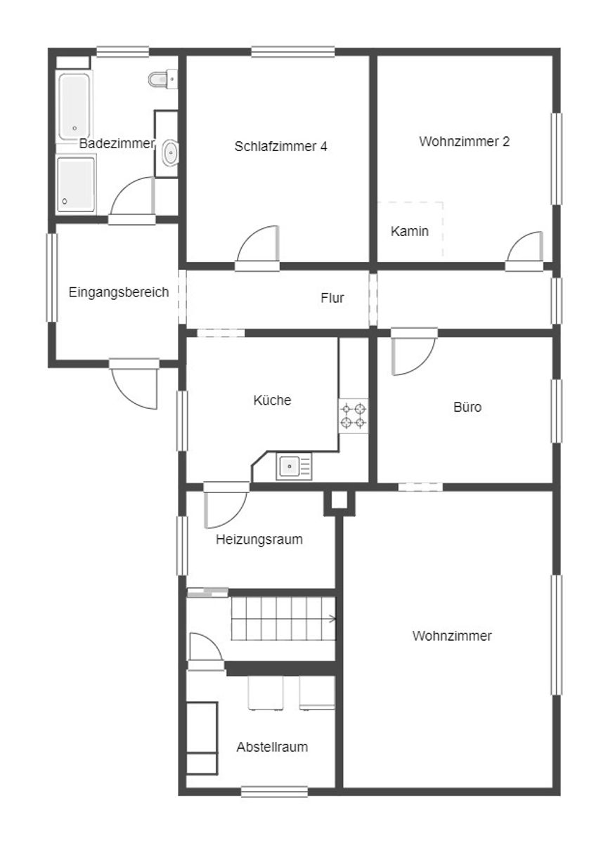 Immobilie zum Kauf als Kapitalanlage geeignet 139.000 € 7 Zimmer 180 m²<br/>Fläche 2.875,2 m²<br/>Grundstück Daberkow Daberkow 17129