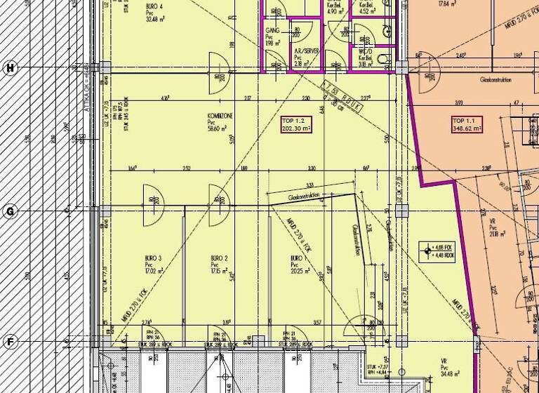 Büro zur Miete 12,50 € Wien 1220