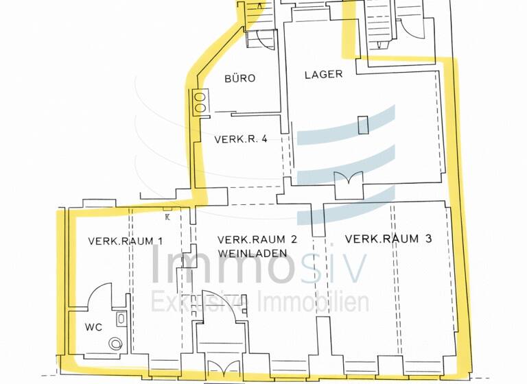 Laden zur Miete 2.045 € 3 Zimmer 88,9 m² Verkaufsfläche Kreuzberg Berlin 10961