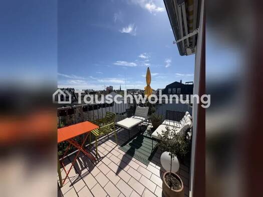 Wohnung zur Miete Tauschwohnung 1.000 € 2 Zimmer 56 m² 4. Geschoss Nordend-Ost Innenstadt III 60385
