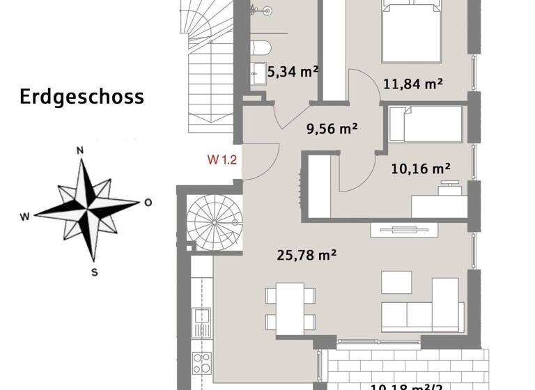 Maisonette zum Kauf provisionsfrei 542.500 € 4 Zimmer 99 m² Mailing Ingolstadt 85055