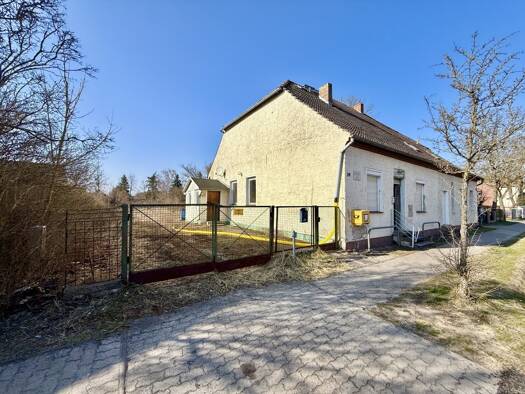 Doppelhaushälfte zum Kauf 198.800 € 4 Zimmer 98,4 m² 1.237 m² Grundstück Friedrichsthal Oranienburg 16515