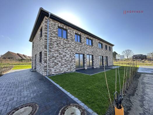 Doppelhaushälfte zum Kauf - Erstbezug 520.000 € 5 Zimmer 132,5 m² 247 m² Grundstück Südliche Marineallee 12 Kappeln 24376