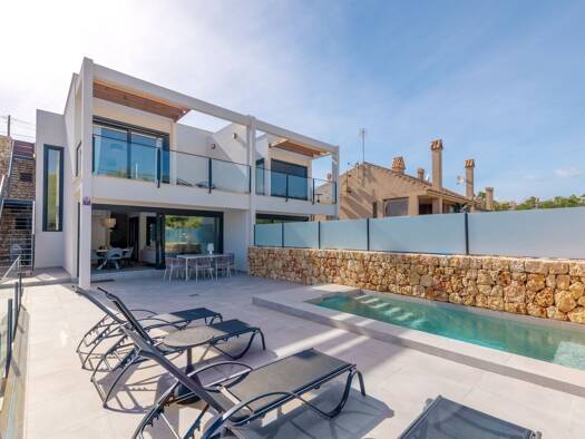 Reihenmittelhaus zur Miete 3.500 € 4 Zimmer 114 m² 327 m² Grundstück Cala Anguila - Cala Mendia 07680