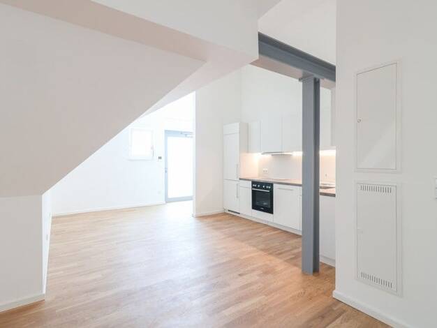 Wohnung zur Miete - Erstbezug 1.562 € 2 Zimmer 79,7 m² 5. Geschoss frei ab 01.01.2026 Burgergäßchen 4 Innenstadt Augsburg 86150