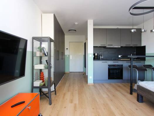 Studio zur Miete 1.300 € 1 Zimmer 26,1 m² 2. Geschoss frei ab 01.05.2026 Leopoldstraße 206 Schwabing-Freimann München 80804