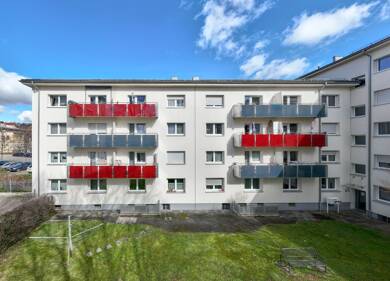 Wohnung zur Miete 504 € 2 Zimmer 52,3 m² 3. Geschoss frei ab 01.07.2025 Simmlerstr. 8 Weststadt - Stadtviertel 032 Pforzheim 75172