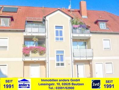 Wohnung zur Miete 400 € 3 Zimmer 70,1 m² Dachgeschoss, 3. Geschoss Niedergurig Malschwitz 02694