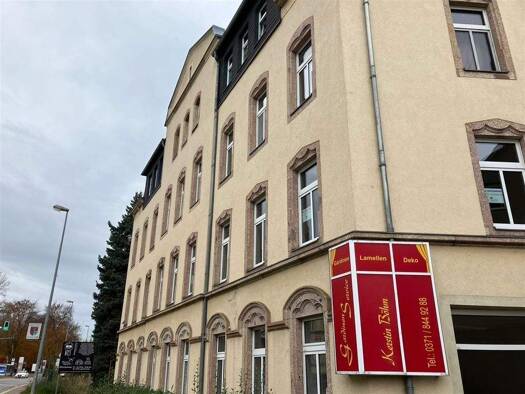 Wohnung zur Miete 439 € 3 Zimmer 80,6 m² 2. Geschoss frei ab sofort Zwickauer Straße 408 Siegmar Chemnitz 09117