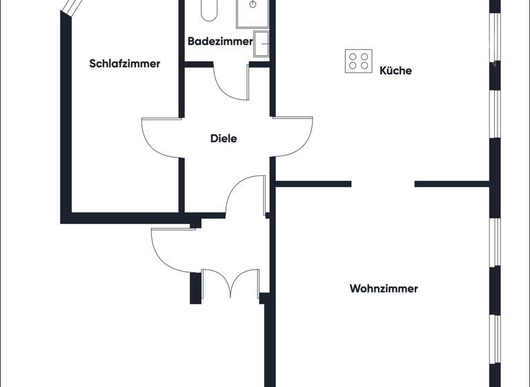 Penthouse zur Miete 1.999 € 2 Zimmer 68,4 m² 4. Geschoss frei ab sofort Neustadt Hamburg 20354