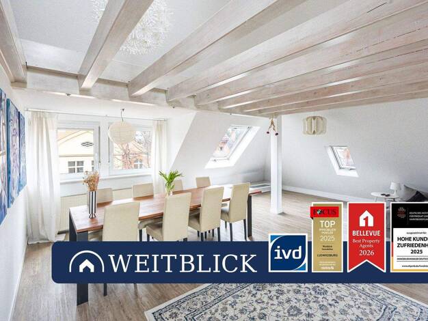 Wohnung zum Kauf 198.000 € 2,5 Zimmer 51 m² 4. Geschoss Mitte Ludwigsburg 71634