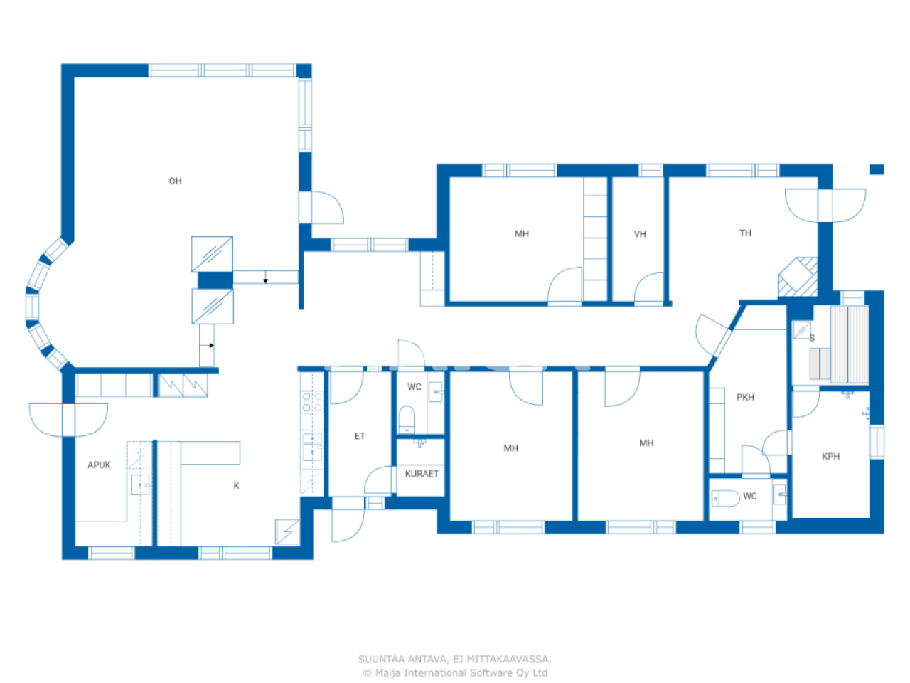 Einfamilienhaus zum Kauf 345.000 € 5 Zimmer 175 m²<br/>Wohnfläche 6.500 m²<br/>Grundstück Parmaniementie 524 A Ylöjärvi 34140