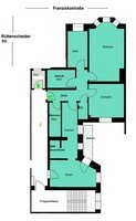 Wohnung zur Miete 700 € 4 Zimmer 100 m²<br/>Wohnfläche ab sofort<br/>Verfügbarkeit Rüttenscheider Str. Rüttenscheid Essen 45130