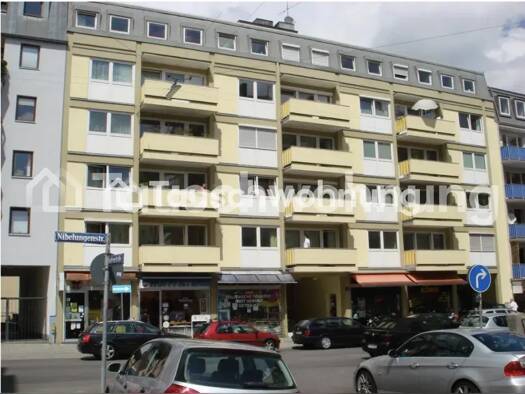 Wohnung zur Miete Tauschwohnung 990 € 1,5 Zimmer 43 m² 2. Geschoss Neuhausen-Nymphenburg München 80639