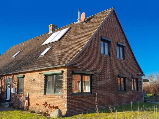Doppelhaushälfte zum Kauf 239.000 € 3 Zimmer 90 m² 1.157 m² Grundstück Friedrichskoog / Dieksanderkoog 25718