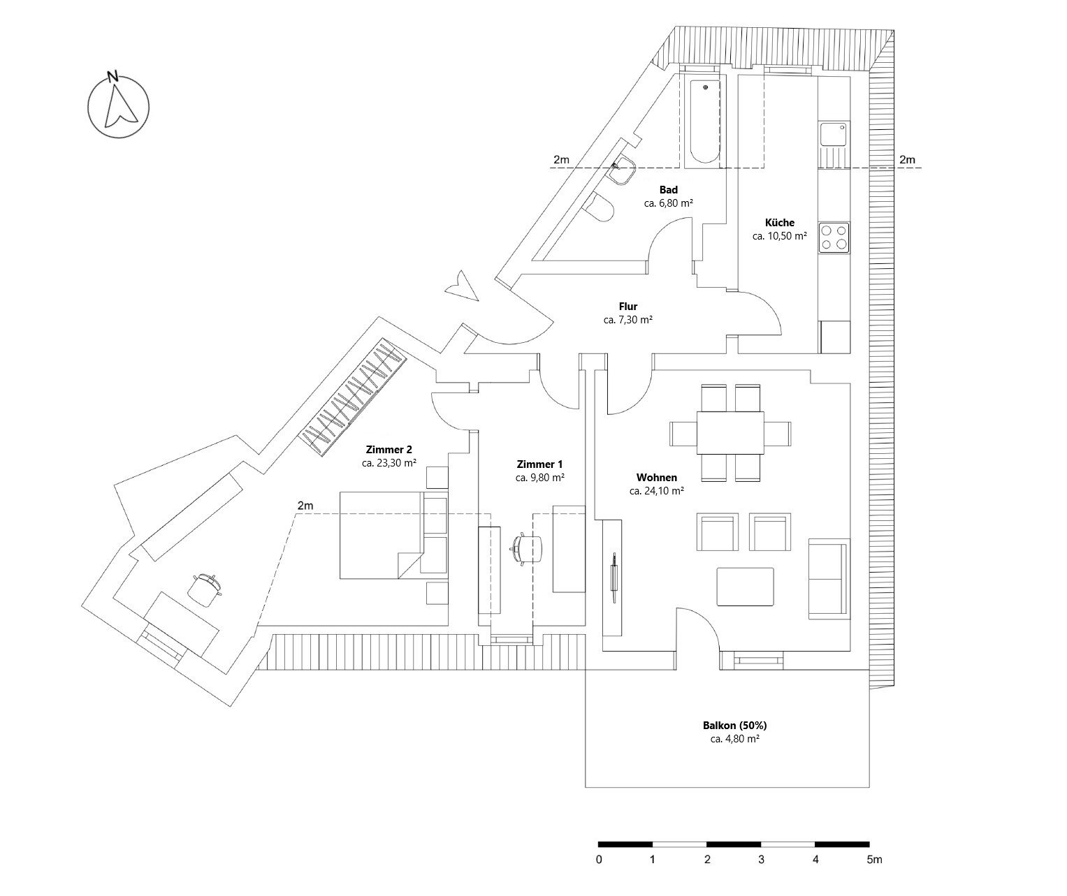 Wohnung zum Kauf provisionsfrei 589.000 € 3 Zimmer 87,3 m²<br/>Wohnfläche 4.<br/>Geschoss ab sofort<br/>Verfügbarkeit Am Schäfflerbach Augsburg 86153